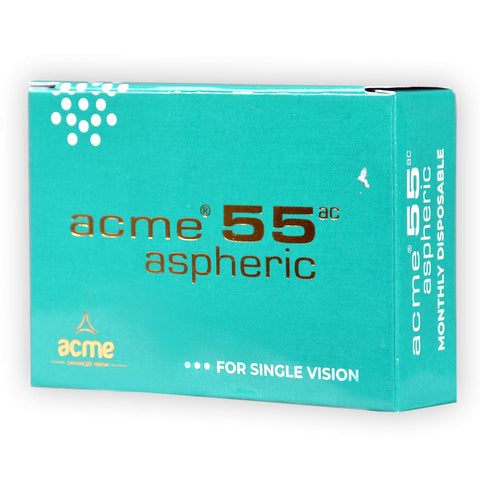 ACME 55 Aspheric Monthly ( 2 Lens Pack ) - Devi Opticians