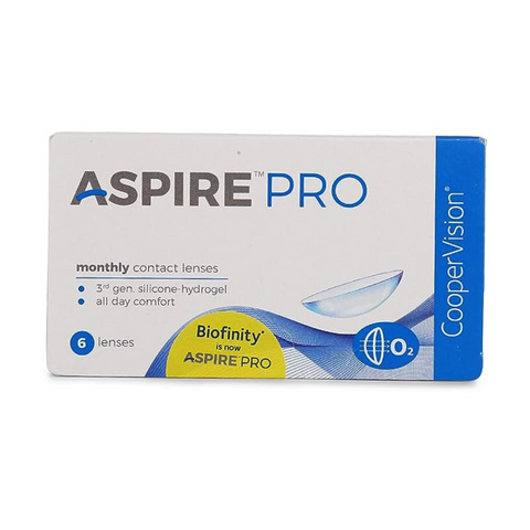 Cooper Vision Aspire Pro Monthly (6 Lens Pack) - Devi Opticians