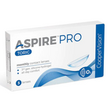 Cooper Vision Aspire Pro Toric Monthly (3 Lens Pack) - Devi Opticians