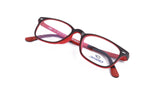 Dingo DG 1001 TR90 BLACK-RED Frame - Devi Opticians
