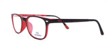 Dingo DG 1001 TR90 BLACK-RED Frame - Devi Opticians