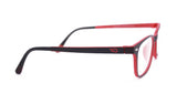 Dingo DG 1001 TR90 BLACK-RED Frame - Devi Opticians