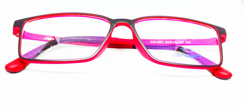 Dingo DG 1007 TR90 BLACK-RED Frame - Devi Opticians