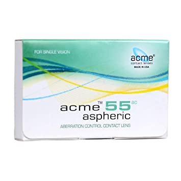 ACME 55 Aspheric Monthly ( 6 Lens Pack ) - Devi Opticians