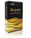 Aryan Monthly Color Contact Lenses  (Turquoise - 2 Lens Pack) - Devi Opticians