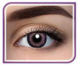 Aryan Monthly Color Contact Lenses  (Violet - 2 Lens Pack) - Devi Opticians