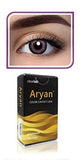 Aryan Monthly Color Contact Lenses  (Chamming Hazel- 2 Lens Pack) - Devi Opticians