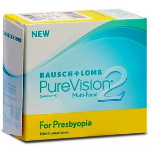 Bausch + Lomb PureVision2 Multifocal 6 Lens Pack - Devi Opticians