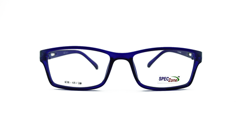 SpecZone M828 Transparent Blue - Devi Opticians