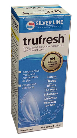 trufresh Contact lens Solution ( 120 ML) - Devi Opticians